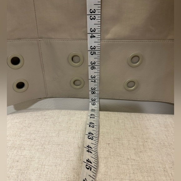 Lafayette 148 Brown Mock Neck Mini Dress Size Medium - Picture 11 of 11